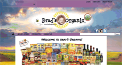 Desktop Screenshot of bradsorganic.com